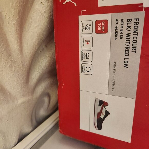 PUMA Men's Frontcourt Comp Toe Sneakers. NIB. Size 10 - Picture 5 of 13